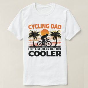 Radfahren Vater wie ein regelmäßiger Vater, aber C T-Shirt