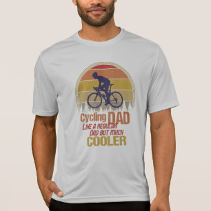 Radfahren Vater wie ein regelmäßiger Vater, aber v T-Shirt