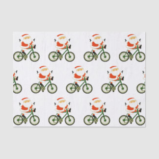 Radfahren Weihnachts-Tissue-Papier Seidenpapier