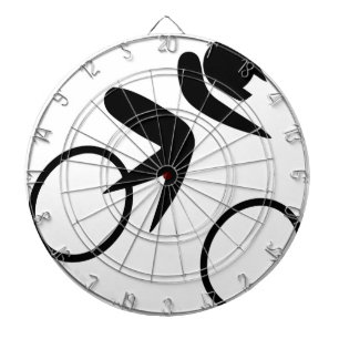 Radfahren zum Frieden und zur Freude Dartscheibe