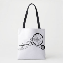 Radfahrender Frosch