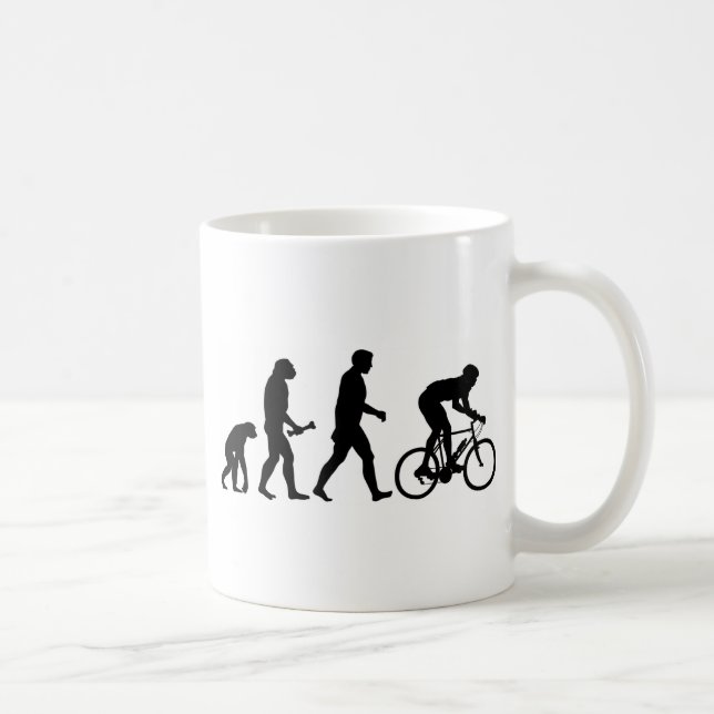 RadfahrenEvolution Kaffeetasse (Rechts)