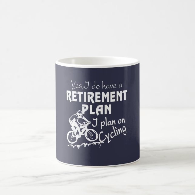 Radfahrenplan Tasse (Mittel)