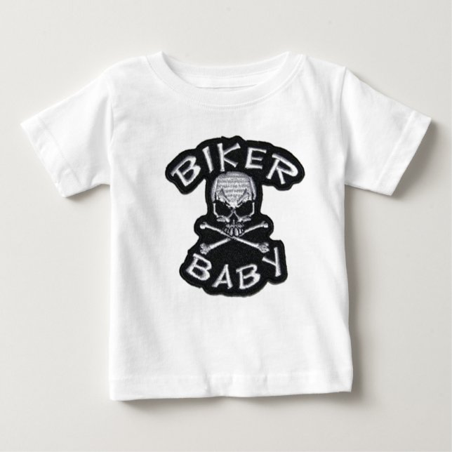 Radfahrer-Baby-T-Shirt Baby T-shirt (Vorderseite)