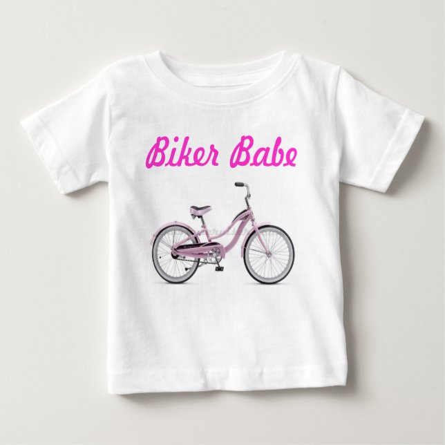Radfahrer-Baby - und stolz auf es! Baby T-shirt (Vorderseite)