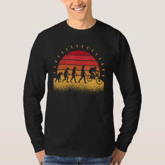 Radfahrer Biker Radfahren Rennrad Radsport Evoluti T-Shirt