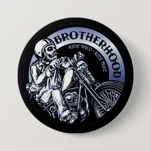 Radfahrer-Bruderschafts-Knopf Button