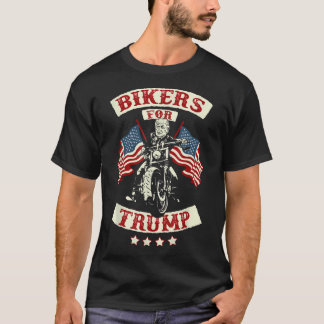 Radfahrer für Trump Motorrad Trump 2024 T-Shirt