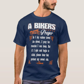 Radfahrer - Gebet der Biker Biker T-Shirt