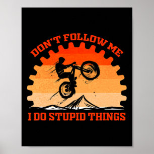 Radfahrer Geschenk Fahrrad Lustig Vintage Bekommen Poster