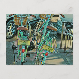 Radfahrer-Geschenk für Radsportler Postkarte