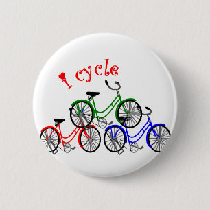 Radfahrer-Geschenke (Radsport) Design Button