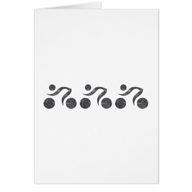 Radfahrer in Grau (Vorne)