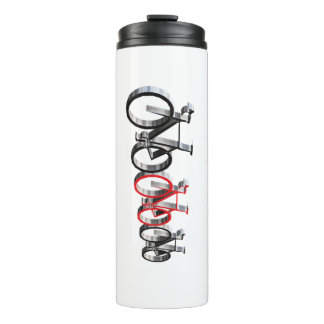 Radfahrer-Inspiriert Travel Tumbler 12 oz Thermosbecher