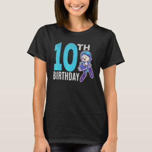 Radfahrer Junge 10. Geburtstag Junge Bmx Fahrrad R T-Shirt