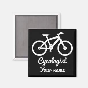 Radfahrer Lover Cycologist gibt Personalisierte Ge Magnet