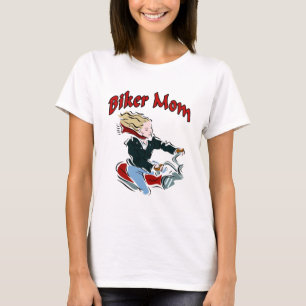 Radfahrer-Mama T-Shirt