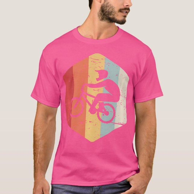 Radfahrer-Motorrad-Rennfahrer T-Shirt (Vorderseite)