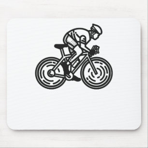 Radfahrer Mousepad