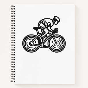 Radfahrer Notizbuch