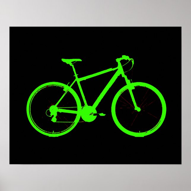 Radfahrer Poster (Vorne)