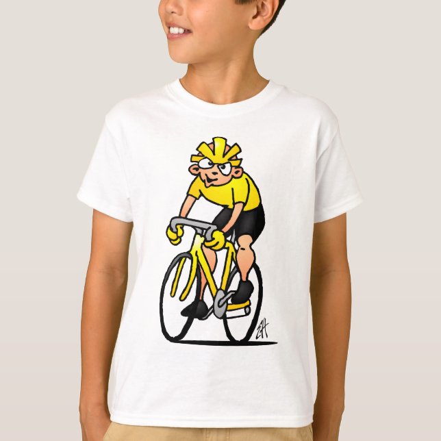 Radfahrer - radfahrend T-Shirt (Vorderseite)