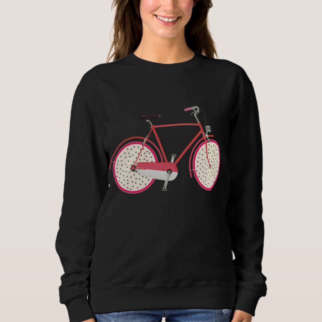 Radfahrer Radfahrrad Radfahrer Dragon Frucht m Sweatshirt (Vorderseite)