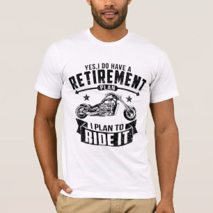 Radfahrer-Ruhestand T-Shirt