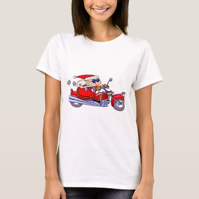 Radfahrer Sankt T-Shirt (Vorderseite)
