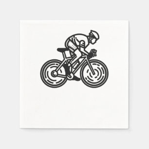 Radfahrer Serviette