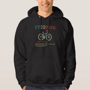 Radfahrer Spaß Radfahrer Rad fahren Hoodie