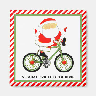 Radfahrer Stocking Stuffers Magnet