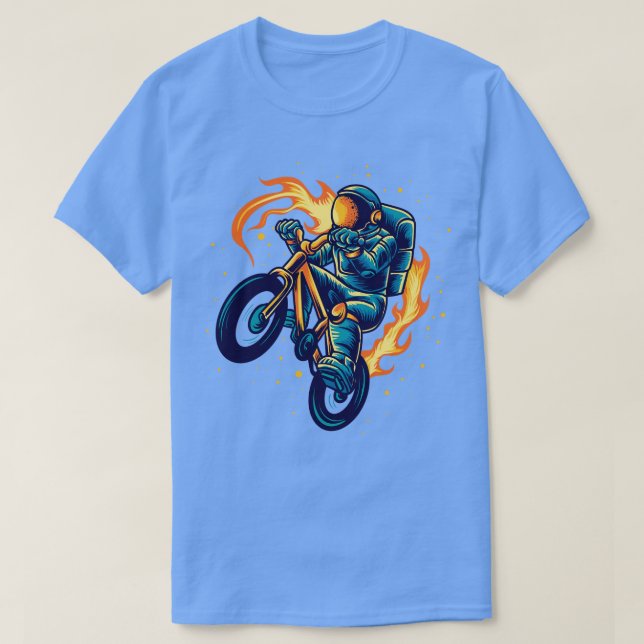 Radfahrer T-Shirt (Design vorne)