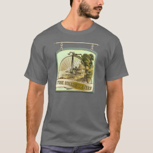 Radfahrer-Taverne-Kneipen-Zeichen T-Shirt
