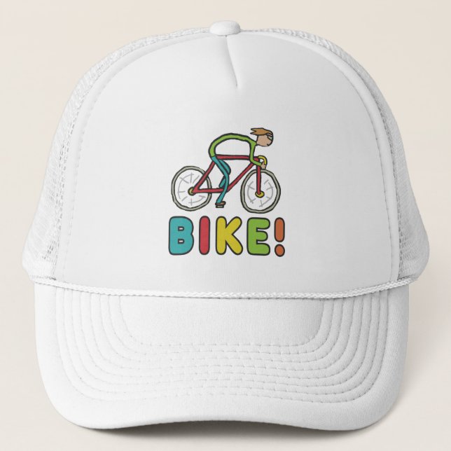 Radfahrer Truckerkappe (Vorderseite)