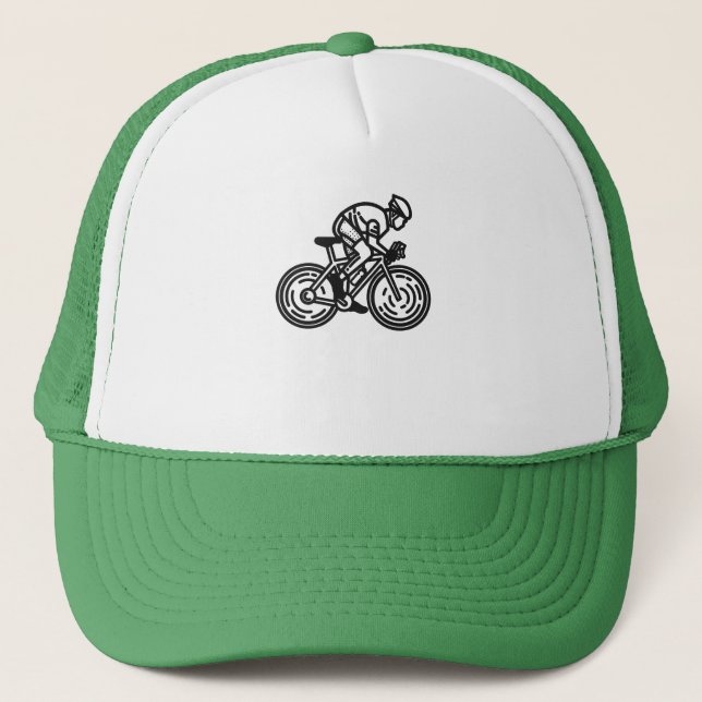 Radfahrer Truckerkappe (Vorderseite)