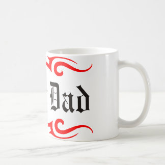 Radfahrer-Vater Kaffeetasse
