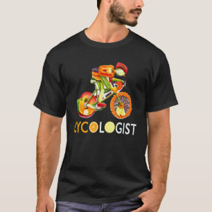 Radfahrer Vegan Lustig Gemüse Fahrradrennen Radfah T-Shirt