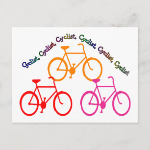 Radfahrergeschenke, Fahrradmanie! Postkarte