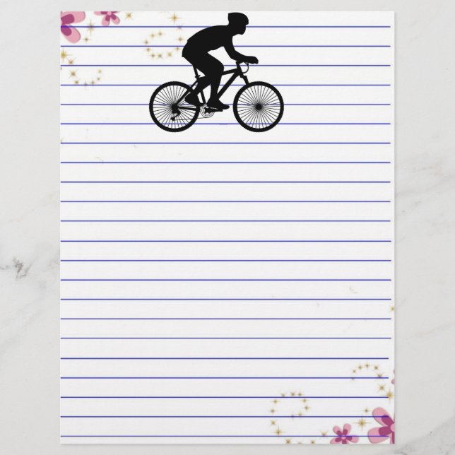 Radfahrerin (Vorderseite)