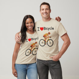 Radfahrerin T-Shirt