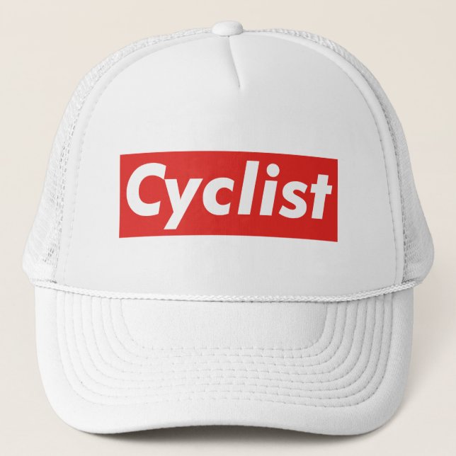 Radfahrerin Truckerkappe (Vorderseite)