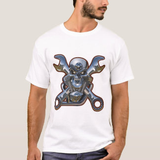 Radfahrerschädel T-Shirt