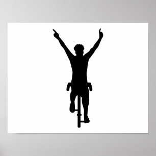 Radfahrersieger Poster