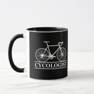 Radfahrerwitz - Lustige Fahrrad-Sprüche Tasse