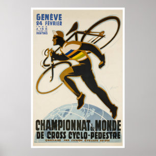 Radfahrplakat Vintage-Fahrrad Poster