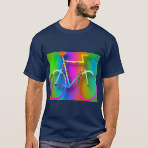 Radfahrrad-Navy T-Shirt