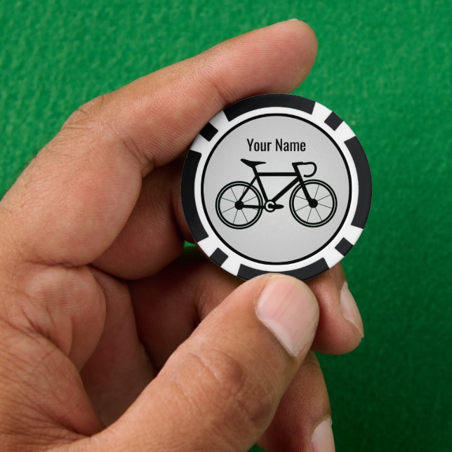 Radfans oder Biker-Business-Promo Pokerchips (Hand)