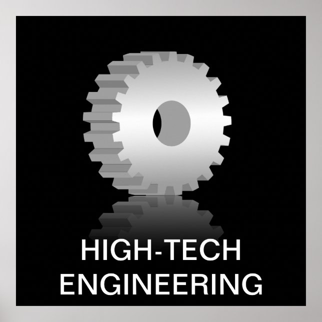 Radgetriebe Poster (Vorne)