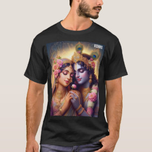 Radha Krishna Göttliche Ewige Liebe Spirituelles G T-Shirt
